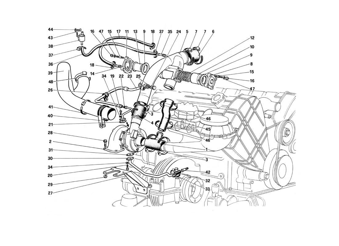 Schematic: Turbo-Charging System