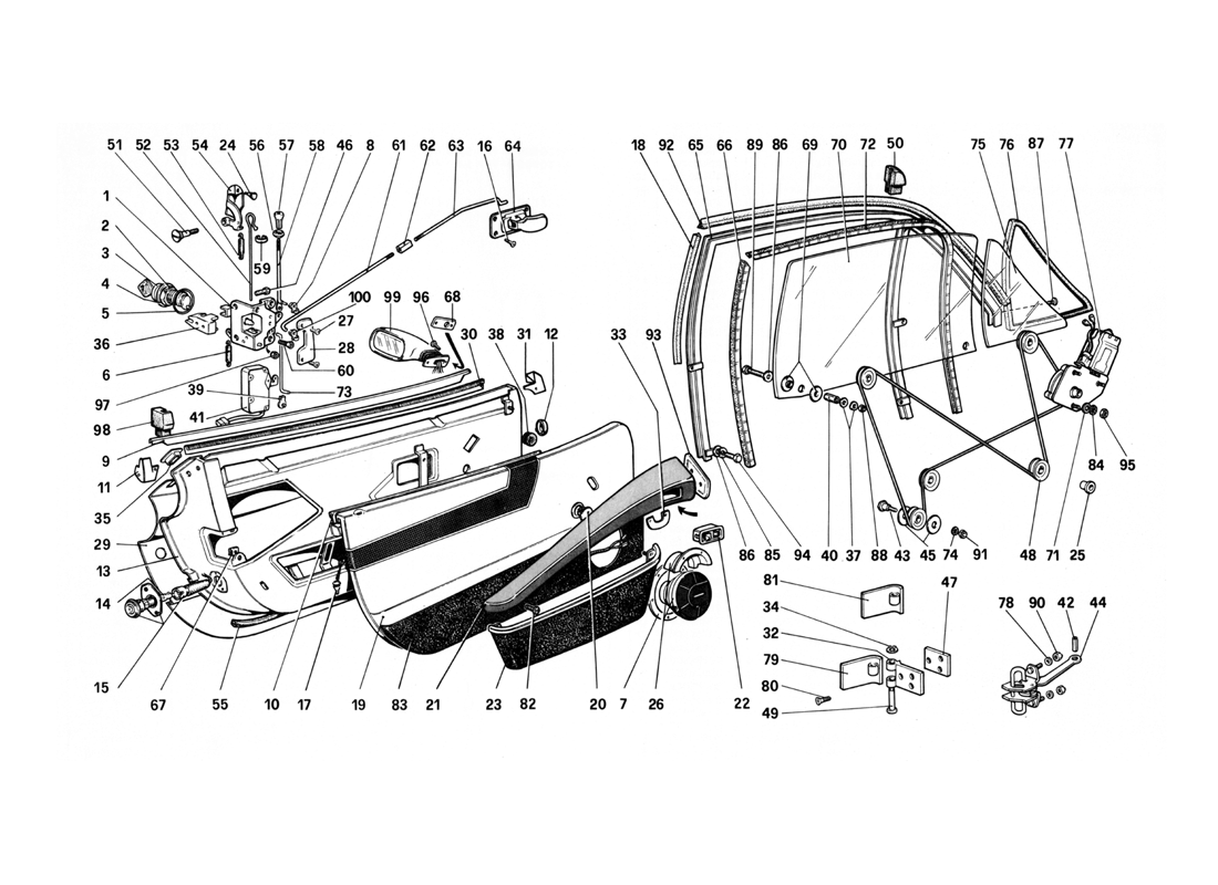 Schematic: Doors