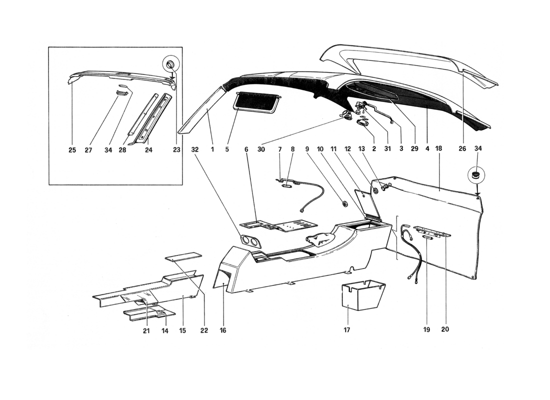 Schematic: Tunnel And Roof