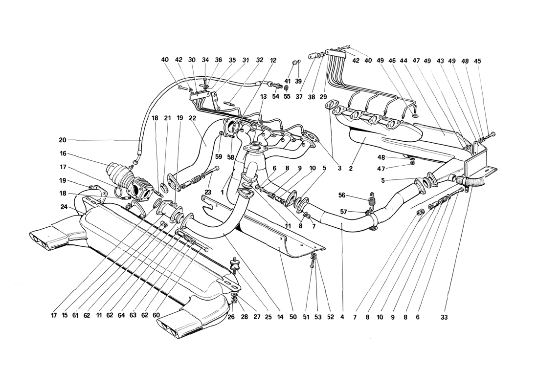 Schematic: Exhaust System