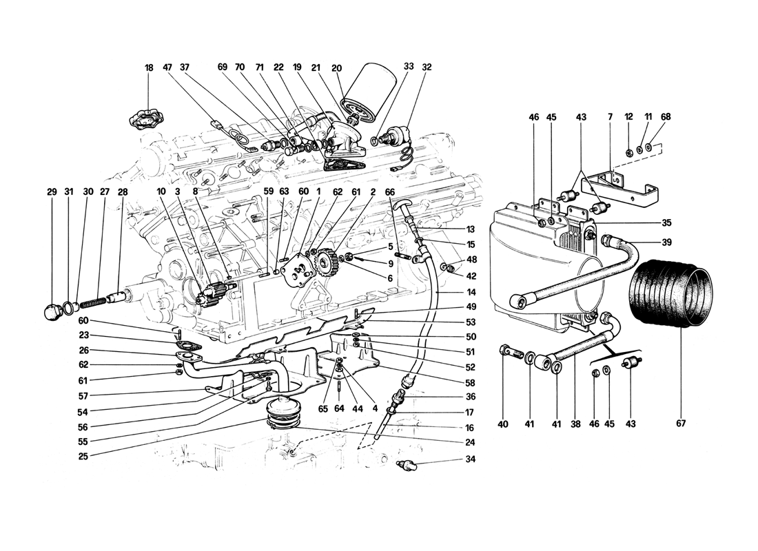 Schematic: Lubrication System