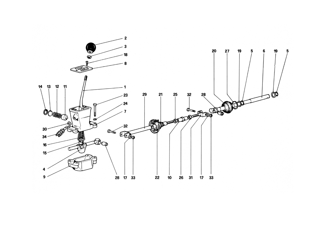 Schematic: Outside Gearbox Controls