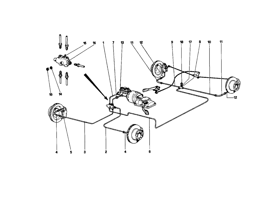 Schematic: Brake System