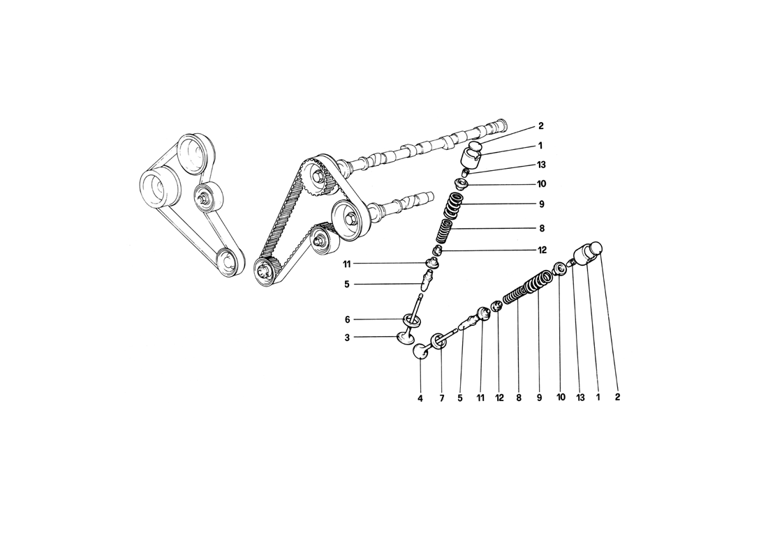 Schematic: Timing System - Tappets