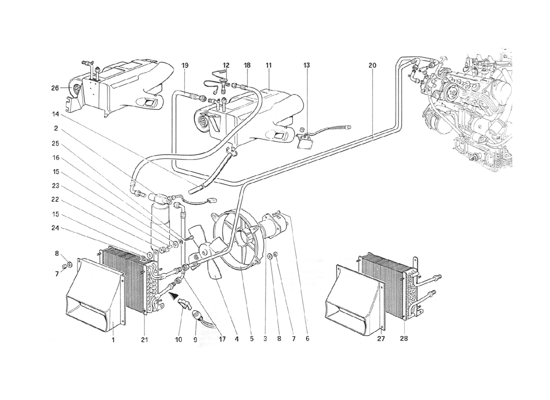 Schematic: Air Conditioning System