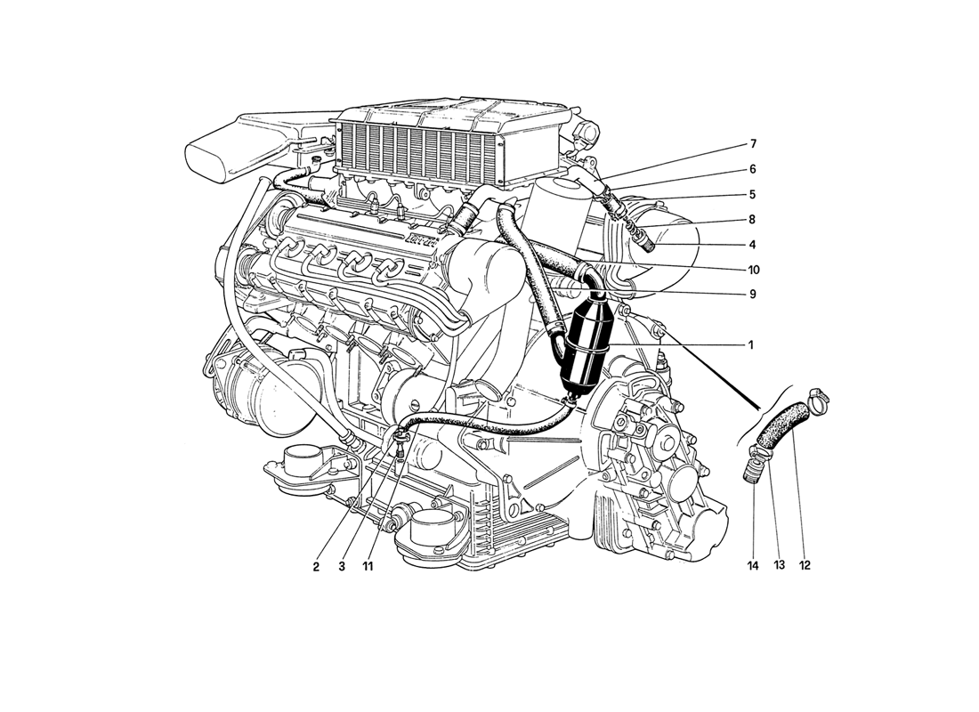 Schematic: Blow - By System