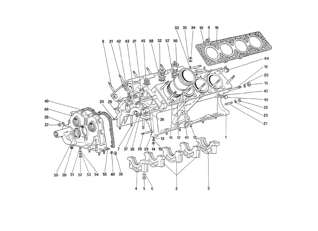 Schematic: Crankcase