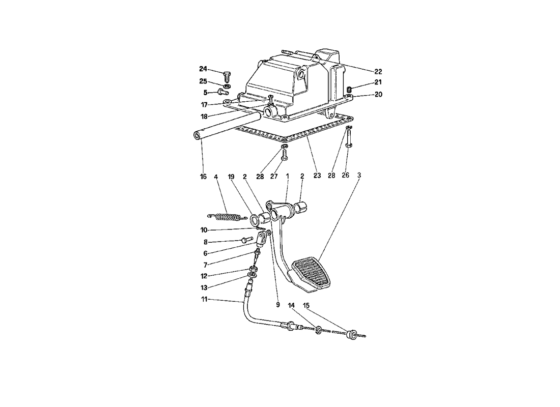 Schematic: Clutch Release Control (for car with Antiskid System)