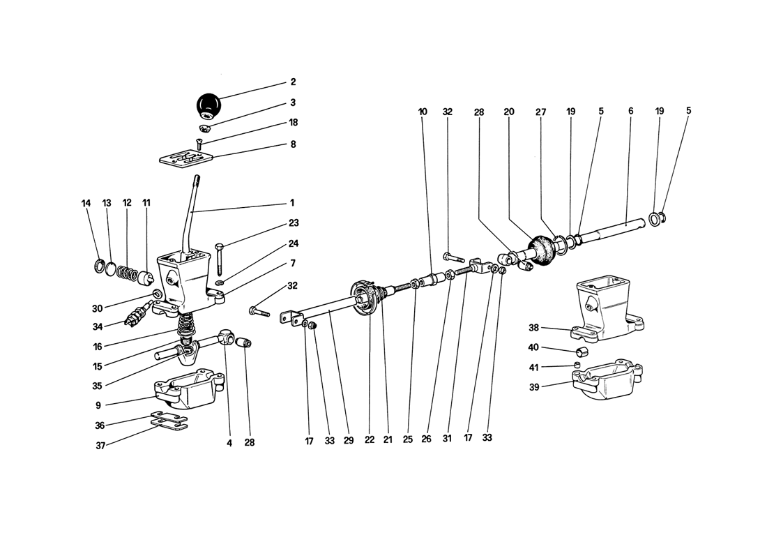 Schematic: Outside Gearbox Controls