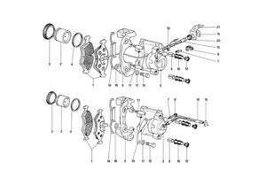 Calipers for Front and Rear Brakes