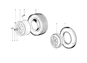 Wheels (starting from car No. 76626)