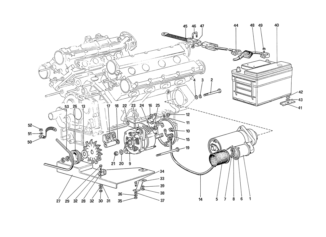 Schematic: Electric Generating System