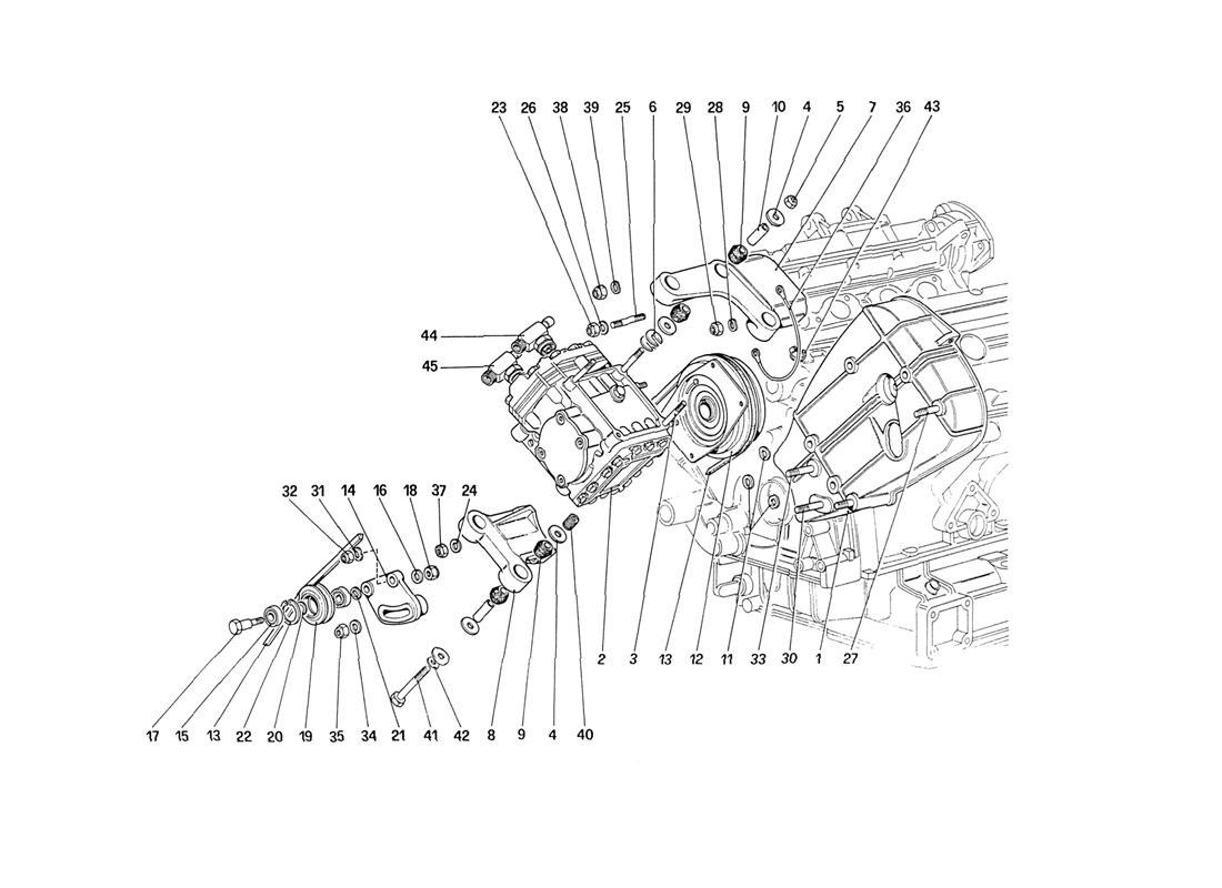 Schematic: Air Conditioning Compressor and Controls (up to car No. 77246)