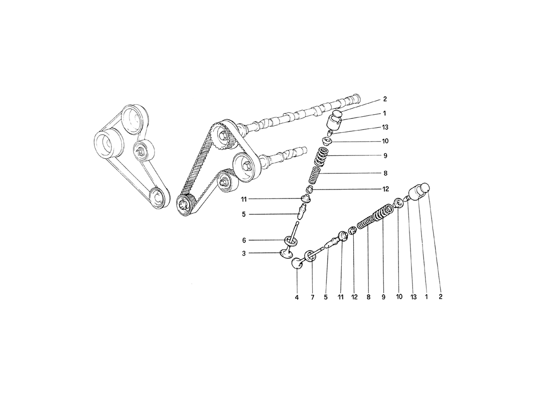 Schematic: Timing System - Tapppets