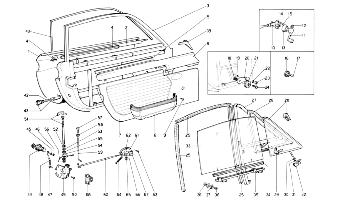 Schematic: Doors