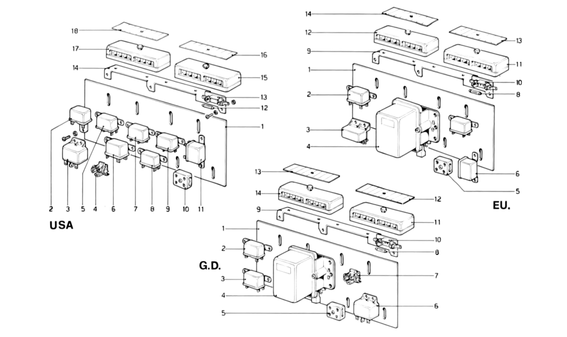 Schematic: Fuses and Relays