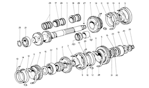 Lay Shaft Gearing