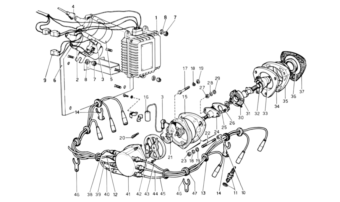 Schematic: Engine Ignition