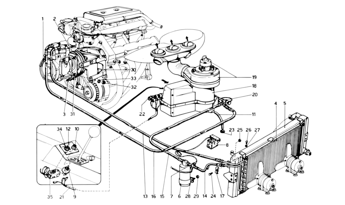 Schematic: Air Conditioning System