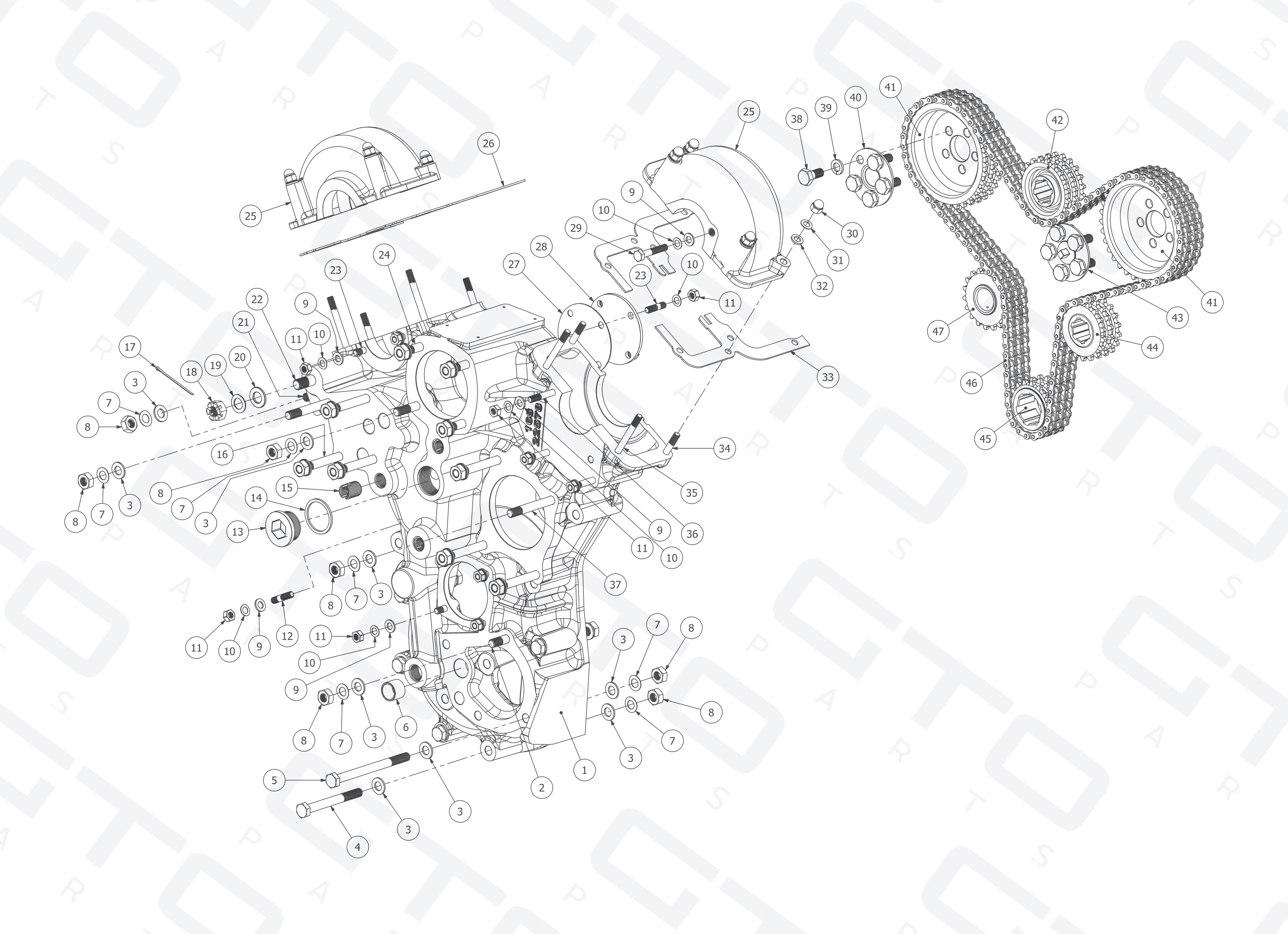 Schematic: Timing Controls Assembly