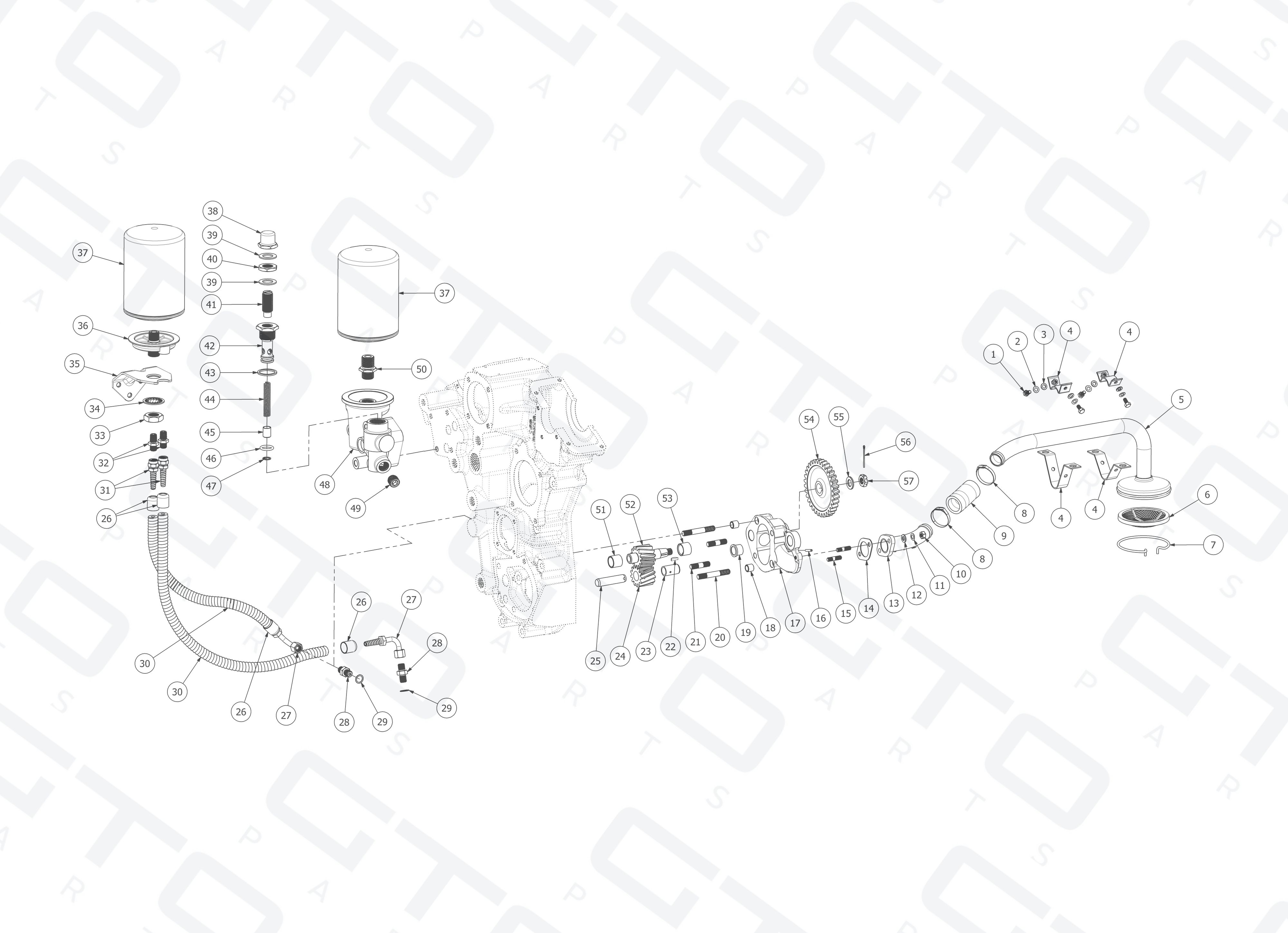 Schematic: Oil Pump & Controls