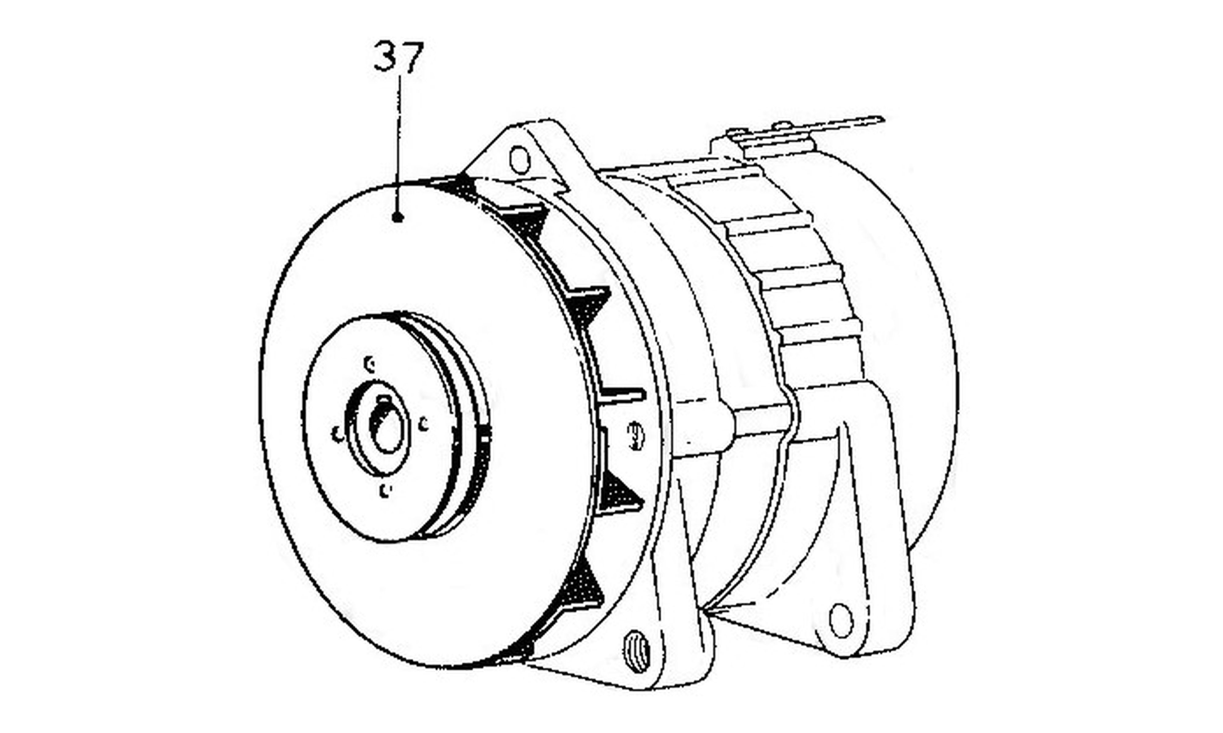 Schematic: Generator - Battery & Coils - RHD