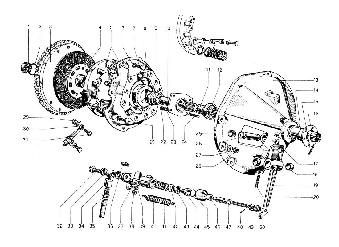 Schematic: Clutch