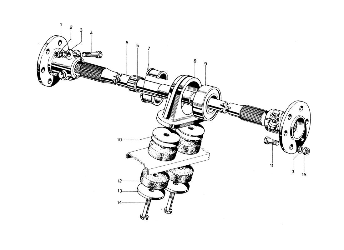 Schematic: Trasmission Shaft