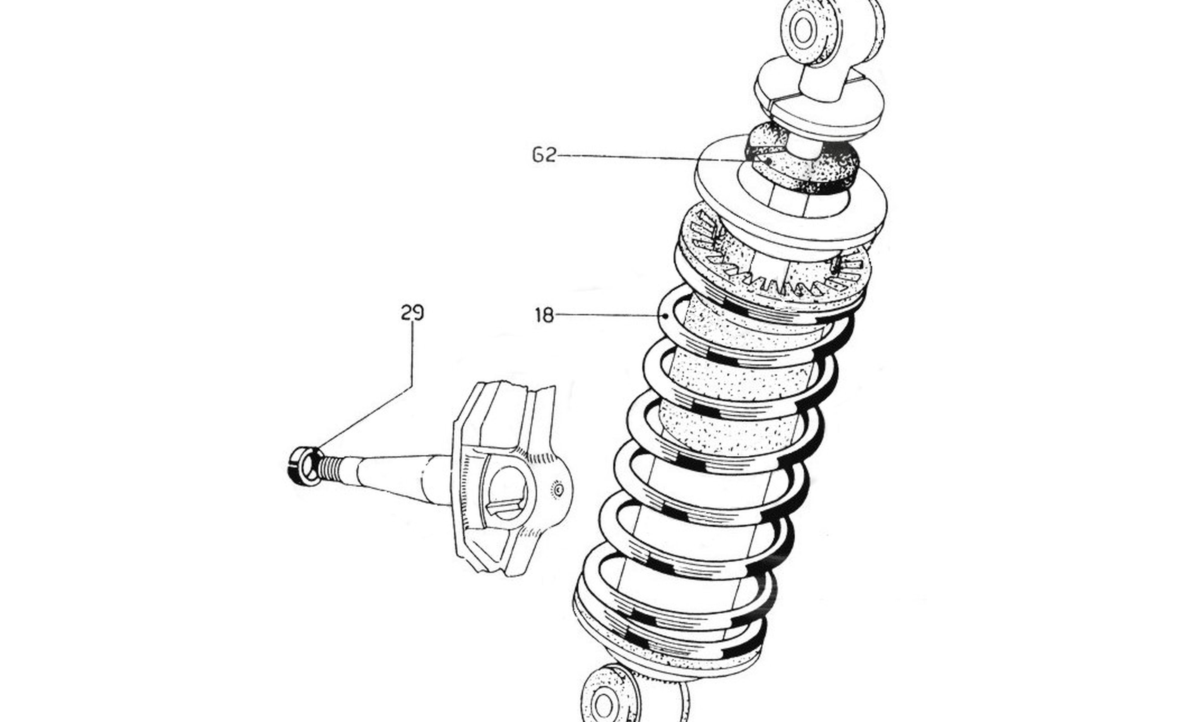 Schematic: Front Suspension - LHD