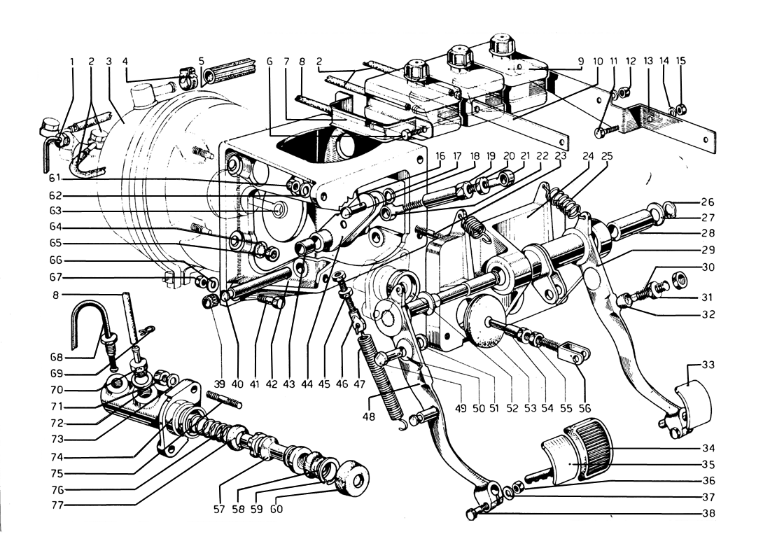 Schematic: Pedal Box