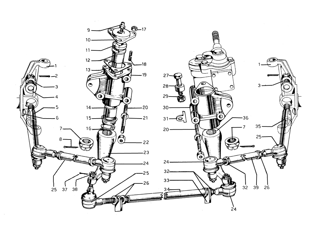 Schematic: Steering & Shaft