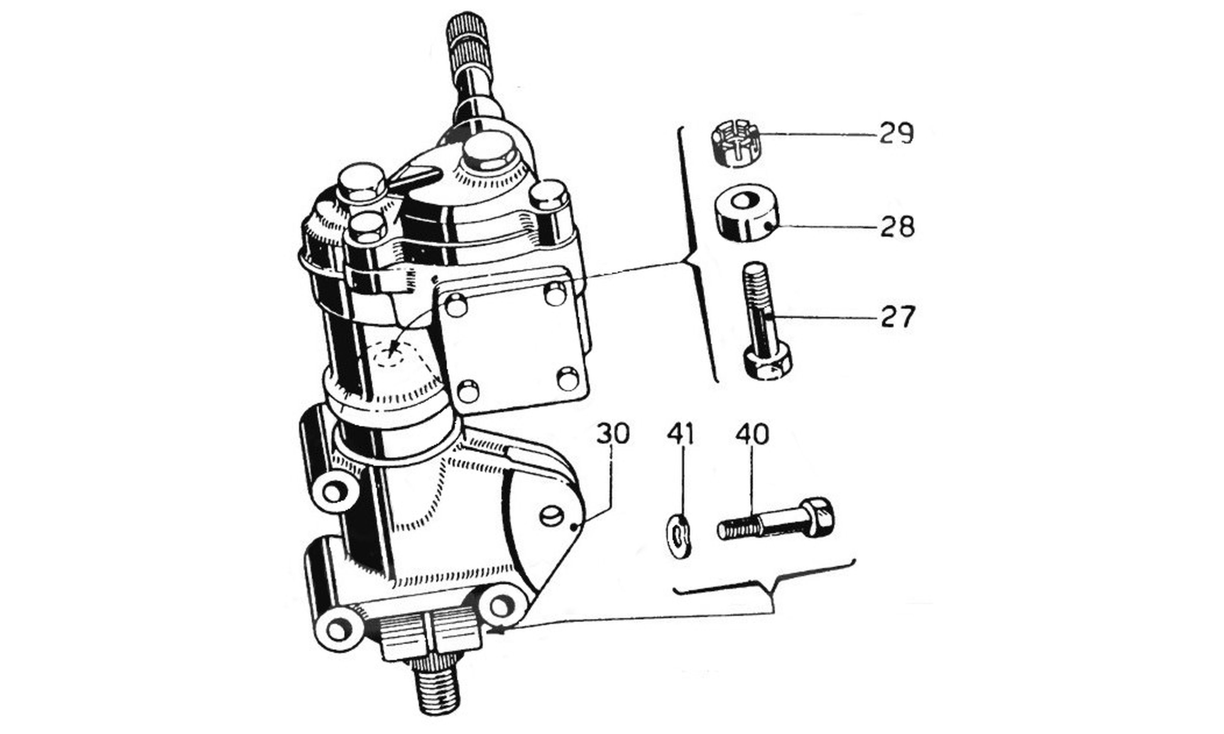 Schematic: Steering Levers - LHD