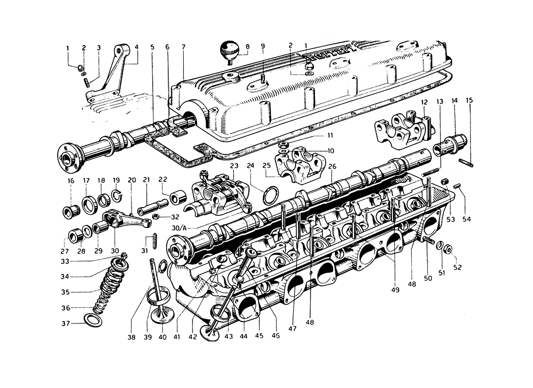 Schematic: Cylinder Head