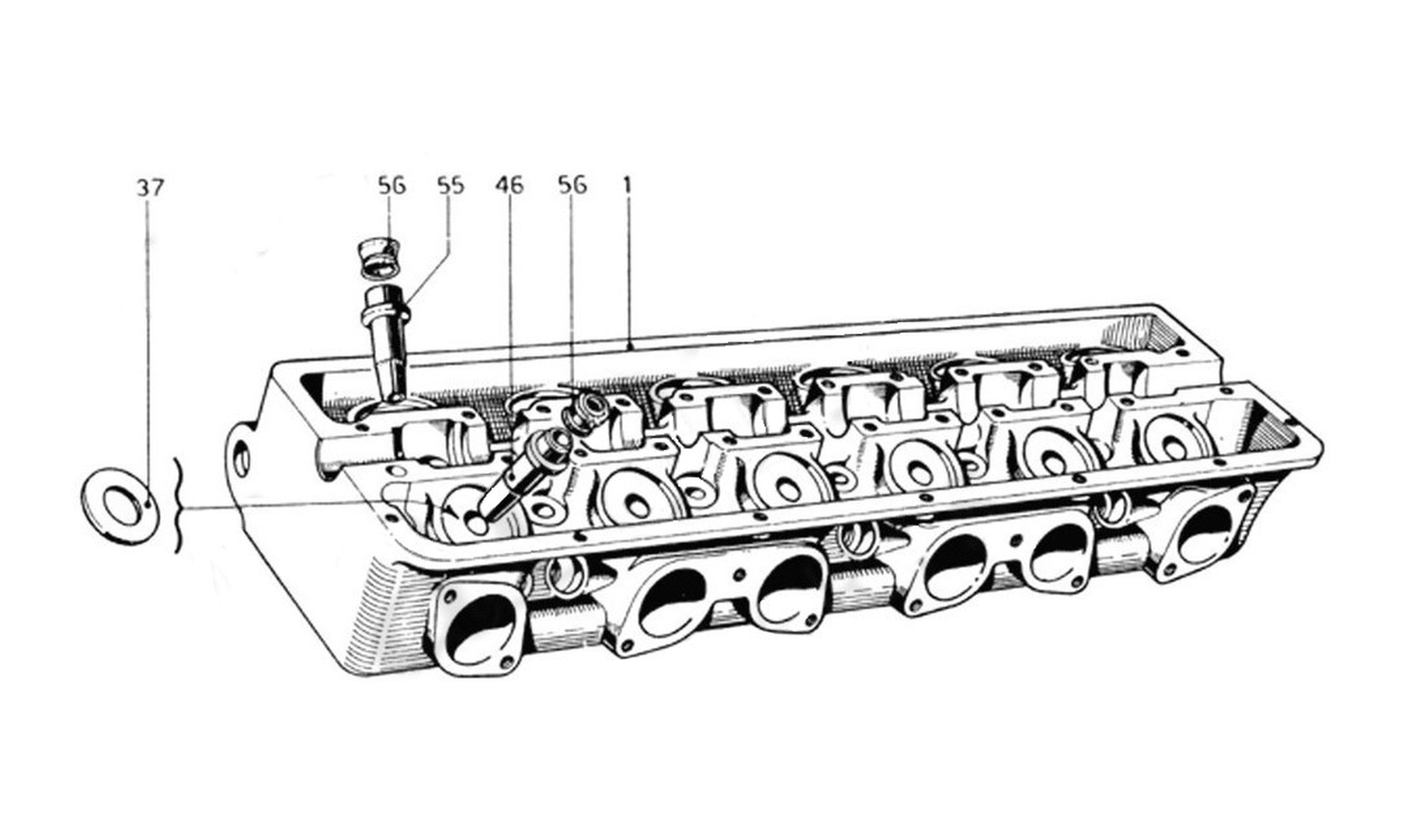 Schematic: Cylinder Heads LHD