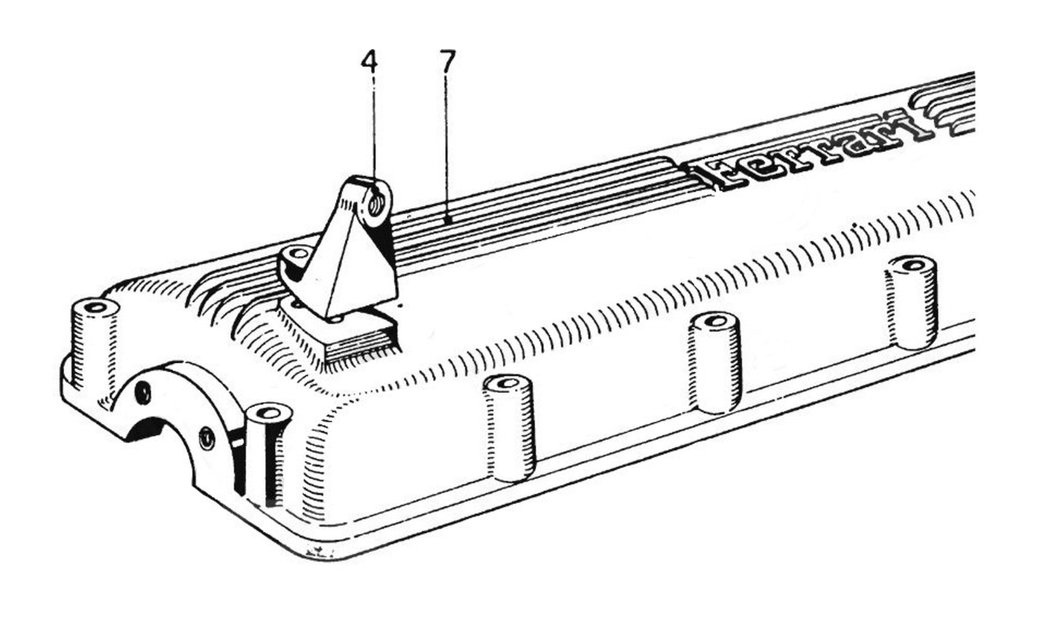 Schematic: Cylinder Heads RHD