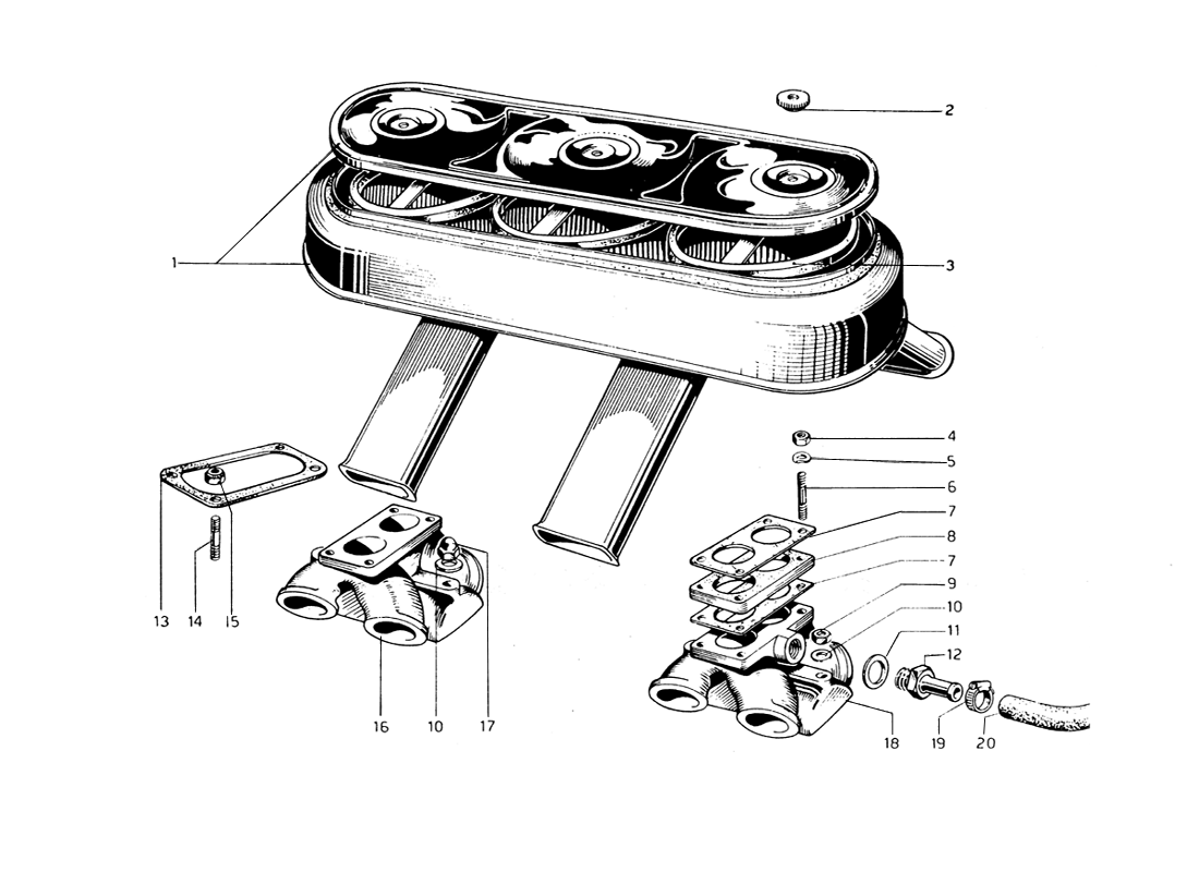 Schematic: Inlet Manifolds