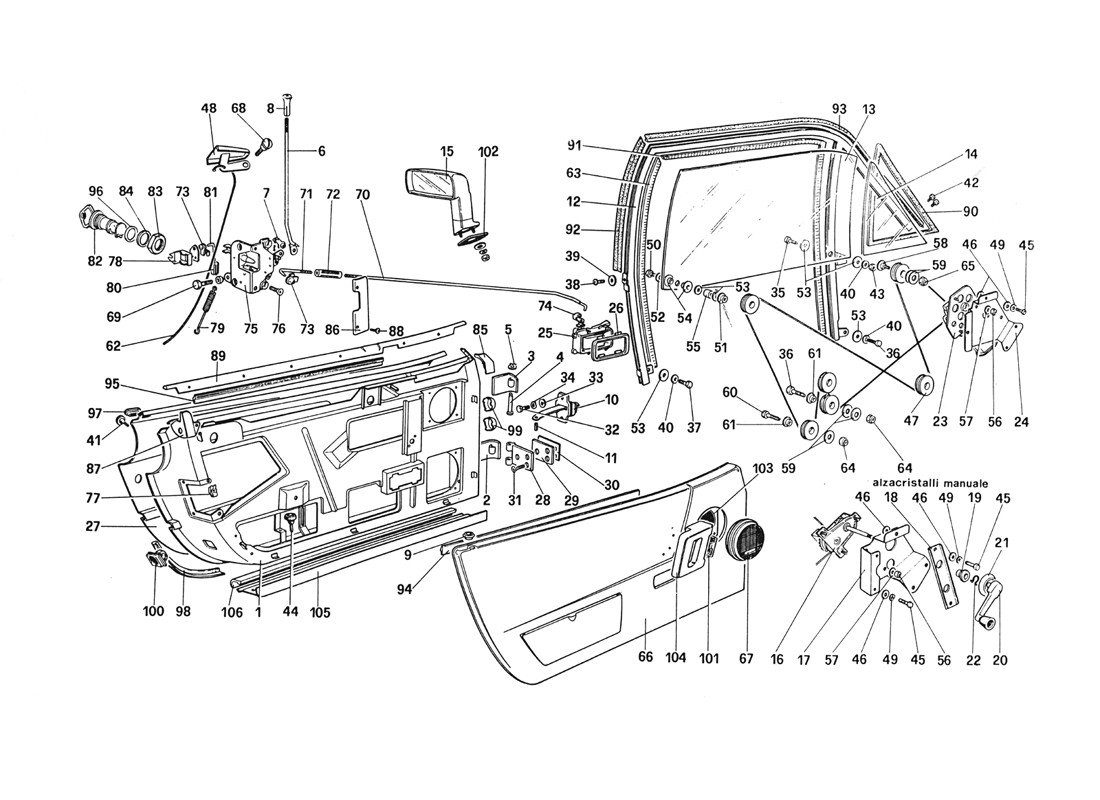 Schematic: Doors