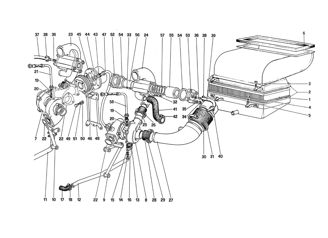 Schematic: Turbocharging System