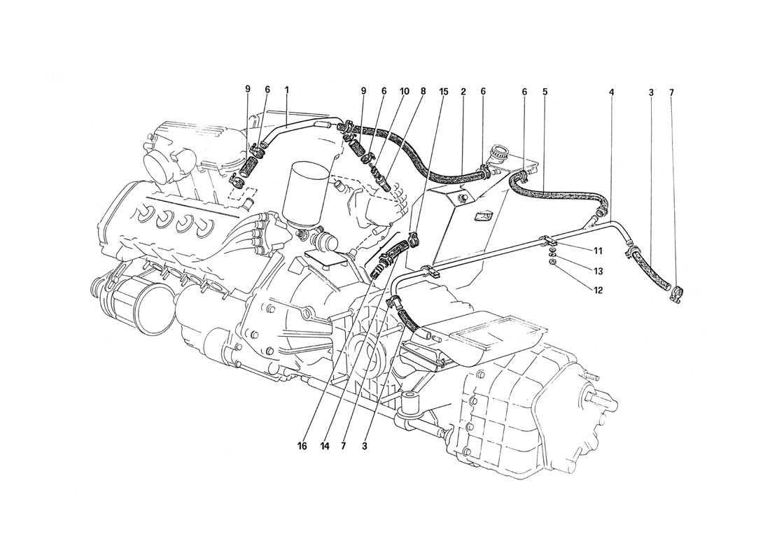 Schematic: Blow - By System