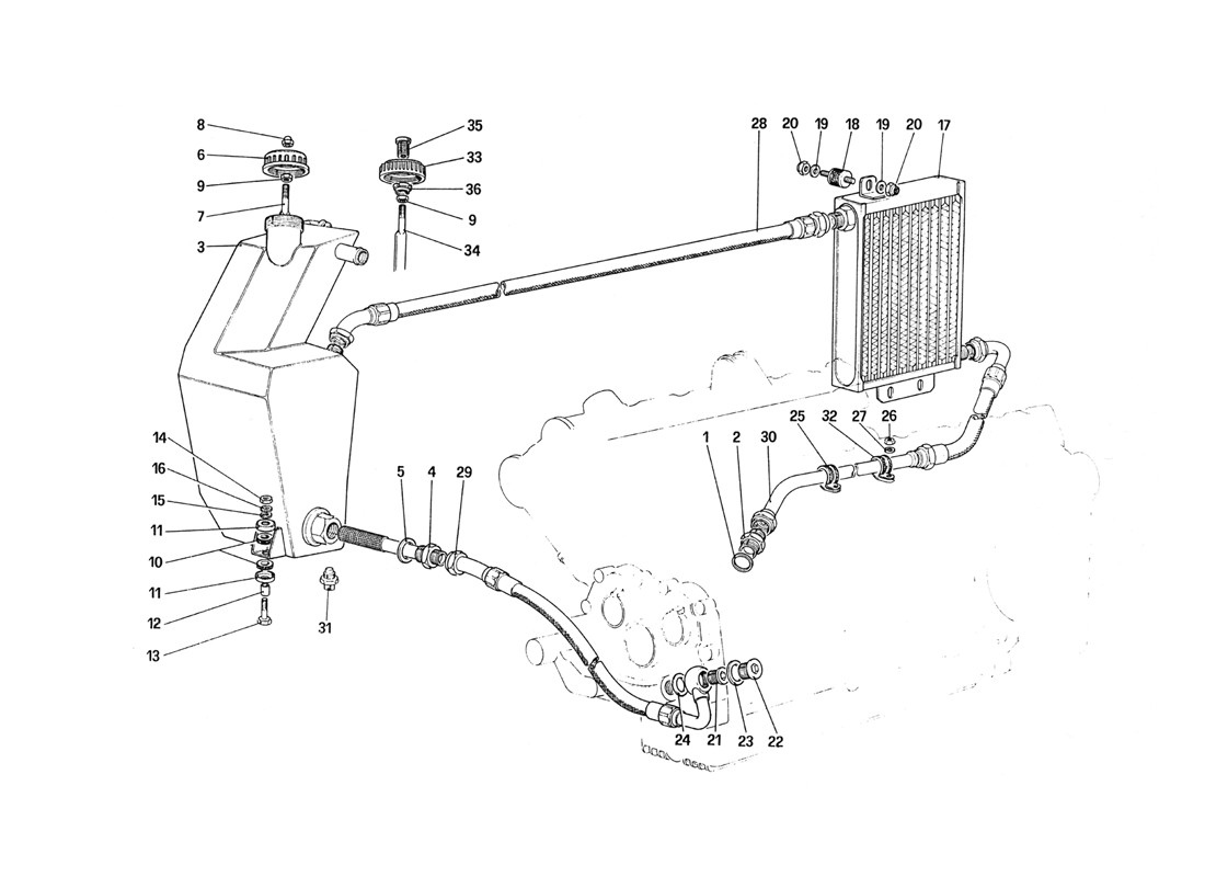 Schematic: Lubrication System