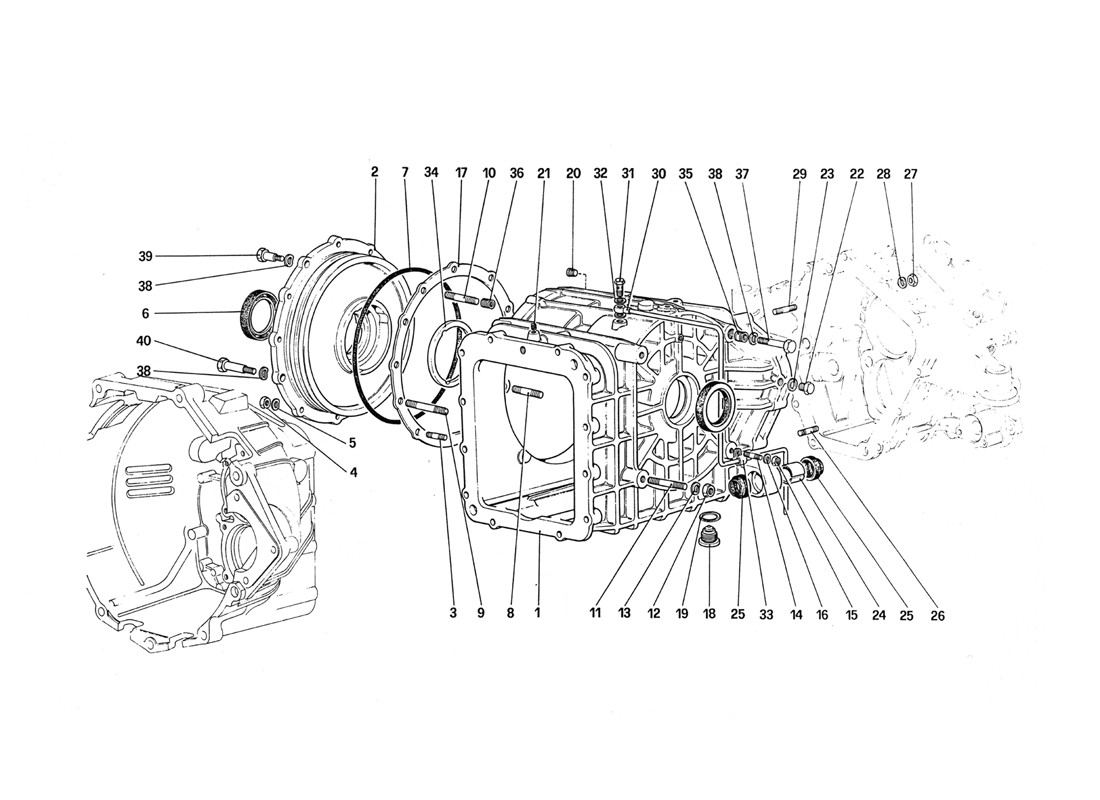 Schematic: Differential Housing