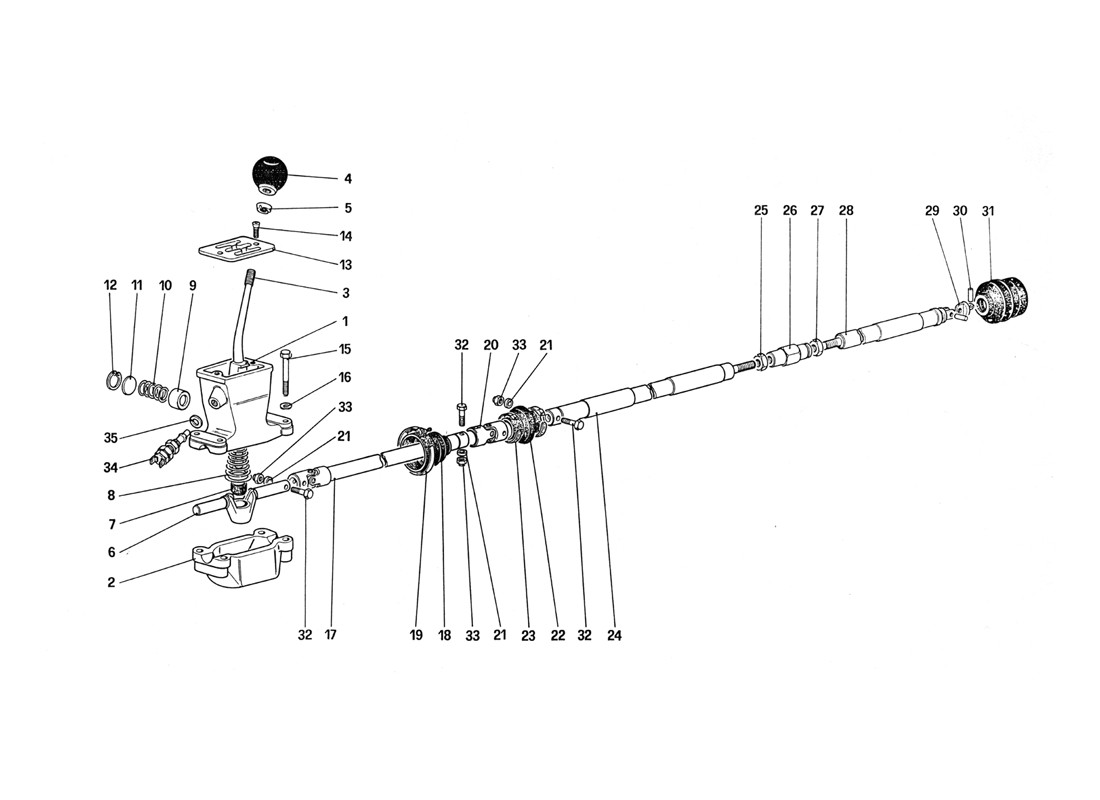 Schematic: Outside Gearbox Controls