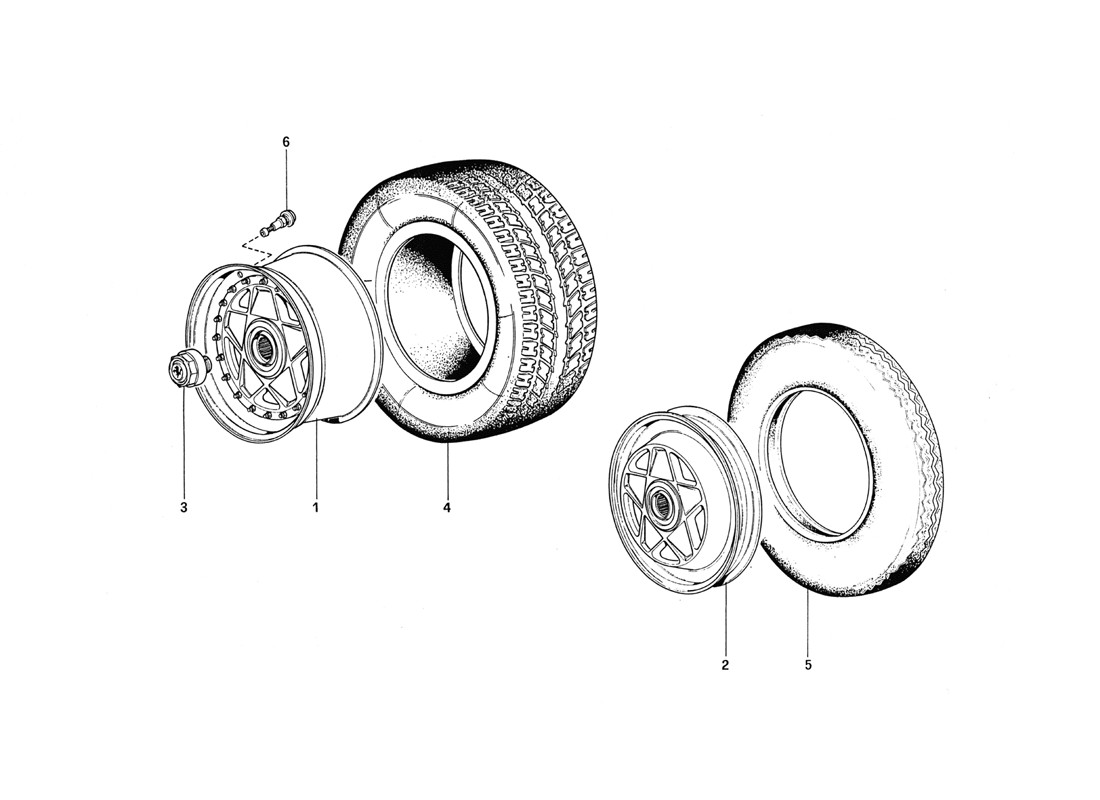 Schematic: Wheels