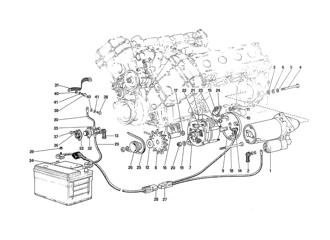 Schematic: Electric Generating System