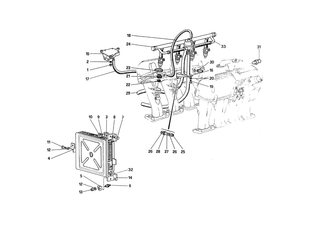 Schematic: Fuel Injection System