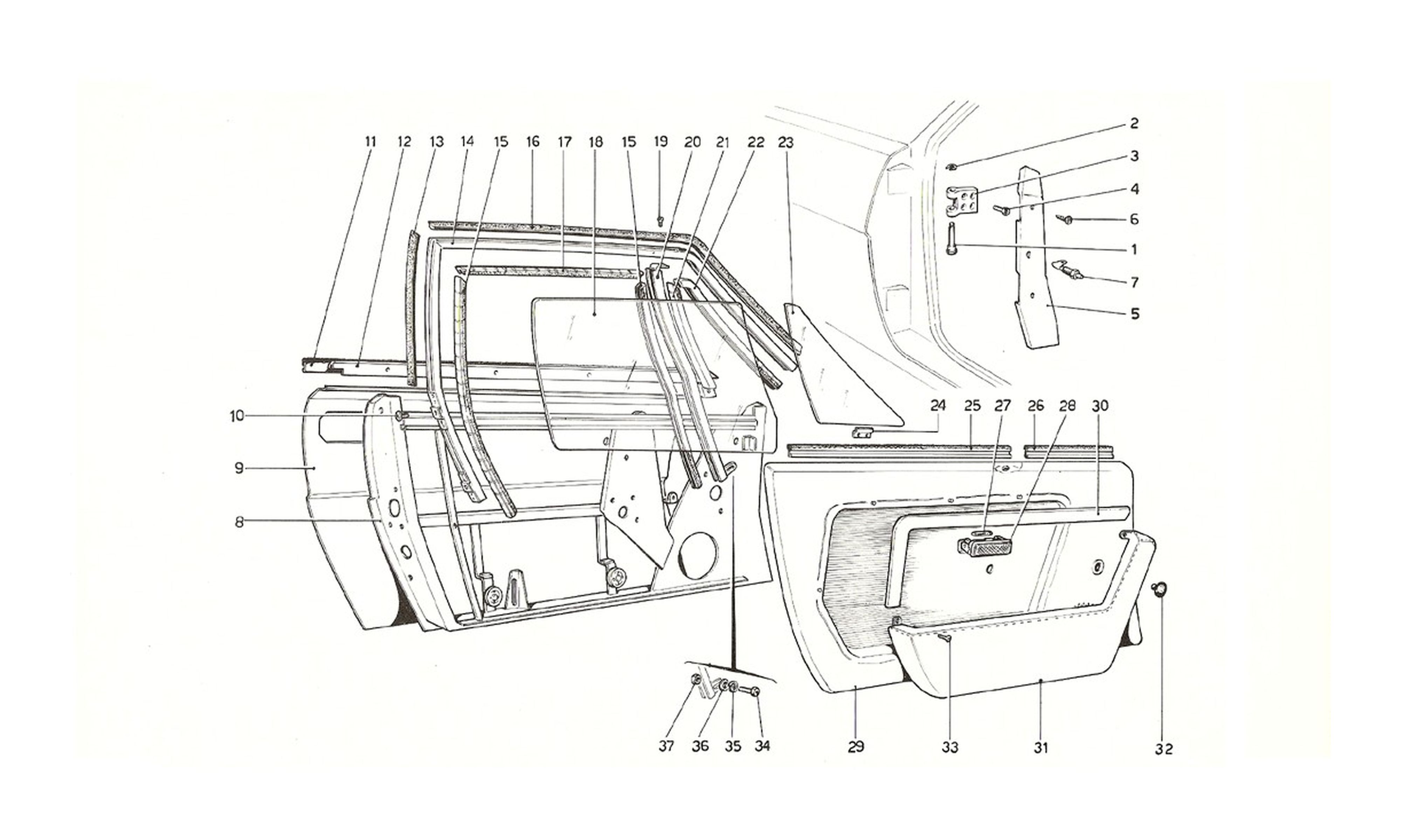 Schematic: Doors