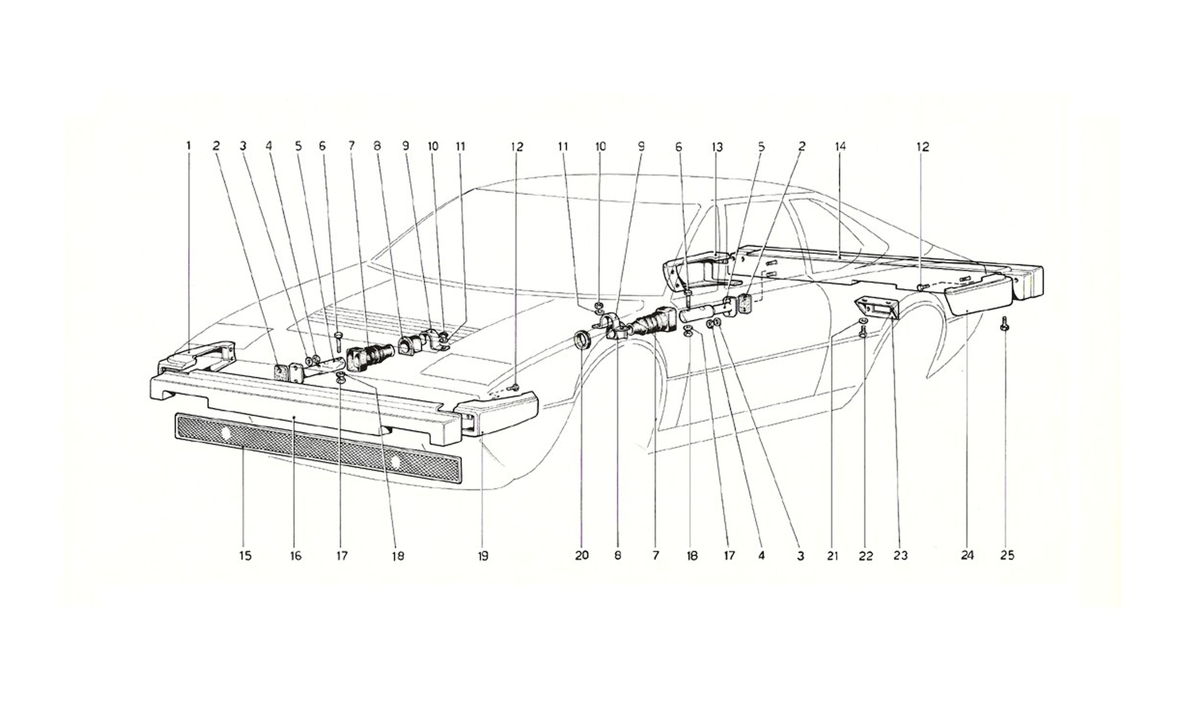 Schematic: Bumpers (U.S. Version)