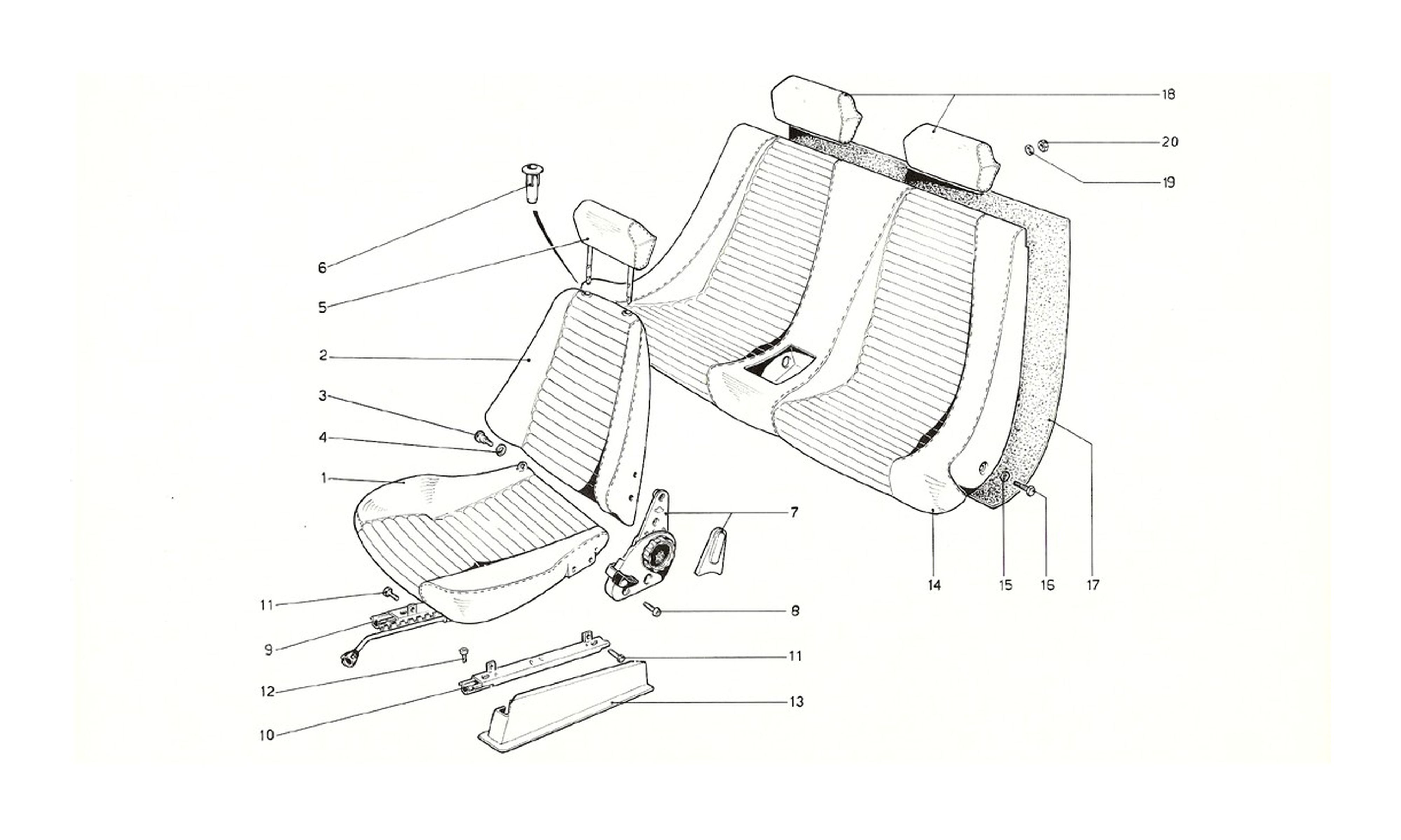 Schematic: Seats