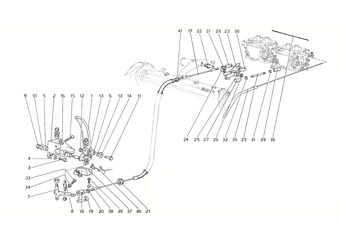 Schematic: Throttle Control (2 Distributors)