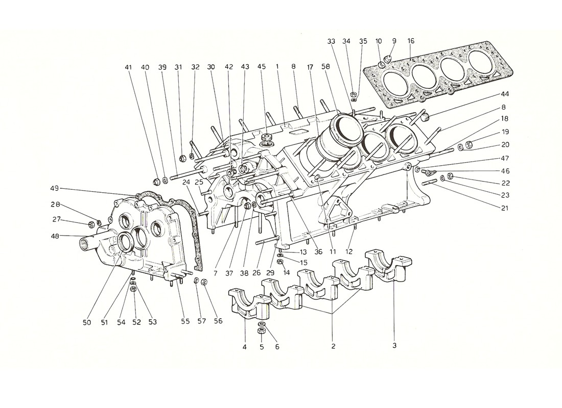 Schematic: Crankcase